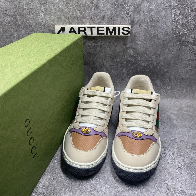 GC Screener Sneaker in Green Brown