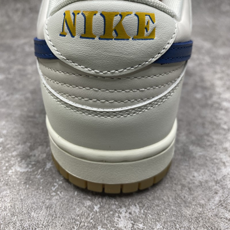 Nike Dunk Low “Sail Blue” With Gum Bottoms
