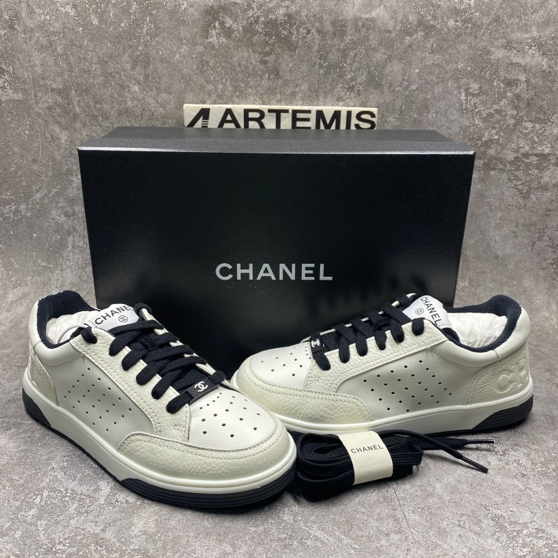 Ch*el 22p trainer white black