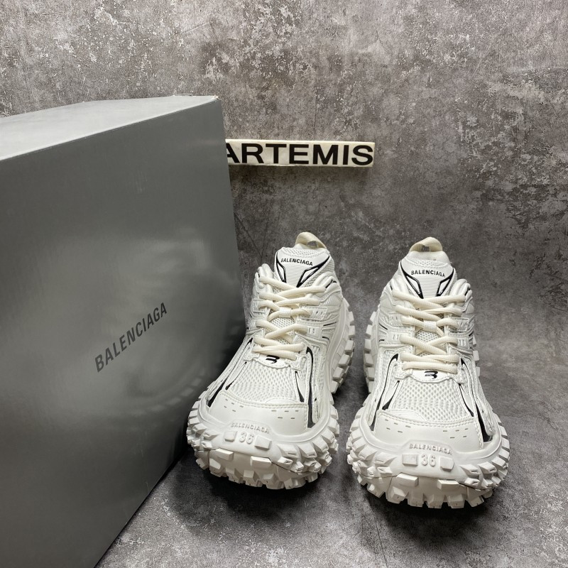 Ba*len*cia*ga defender sneaker light beige