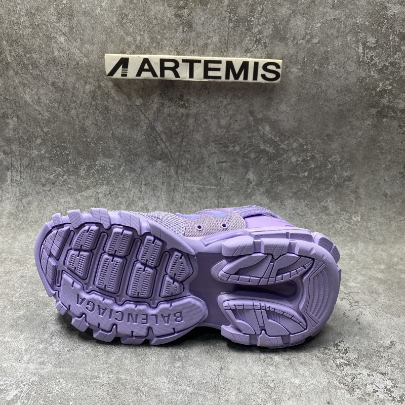 Balenciga Track Sneaker in Light Purple