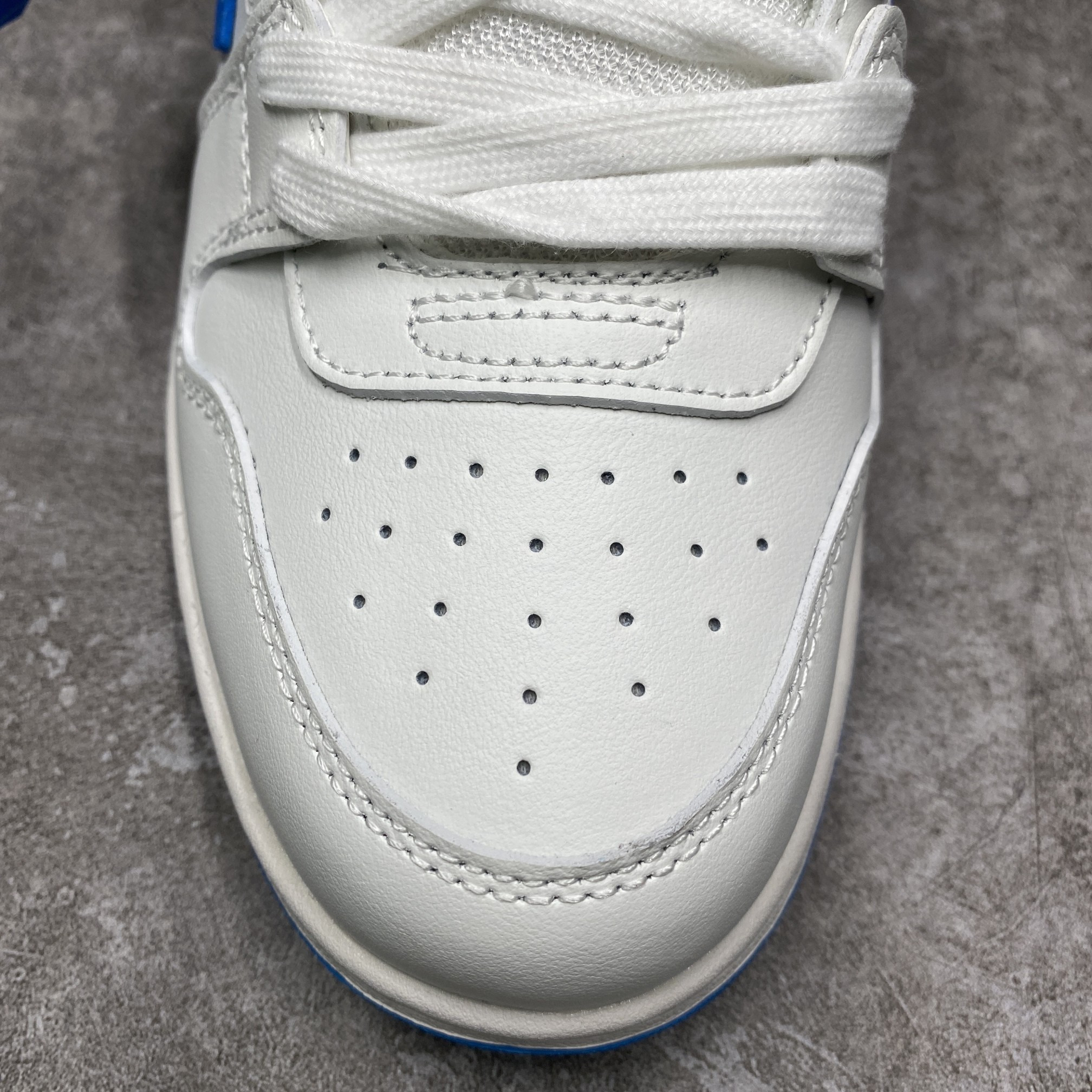 OFF-WHITE Out Of Office OOO Low White Blue