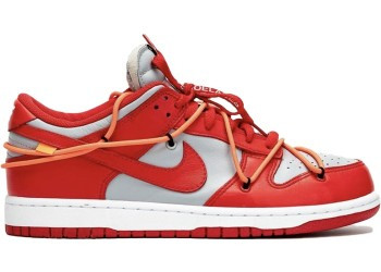 Nike Dunk Low Off-White University Red
