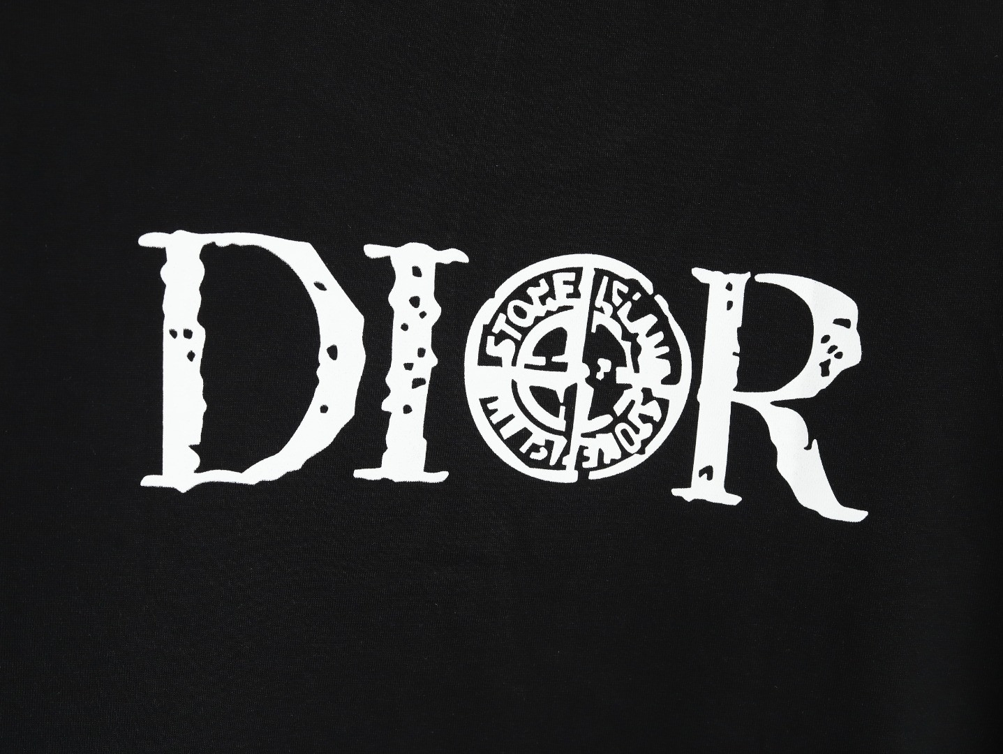 D*or x stone island 25ss short-sleeved t-shirt