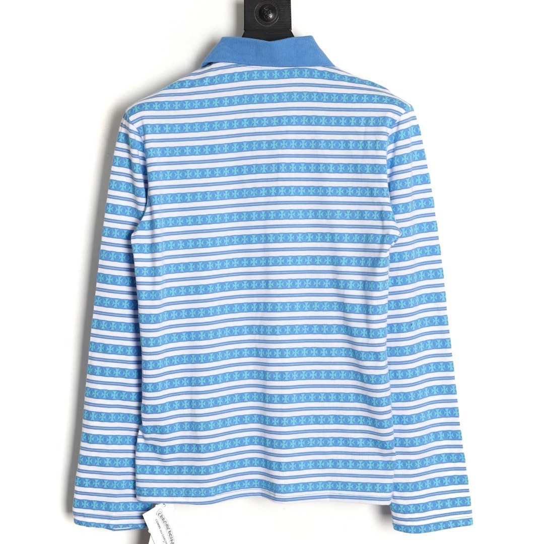 Ch**me He**ts 25fw polo shirt