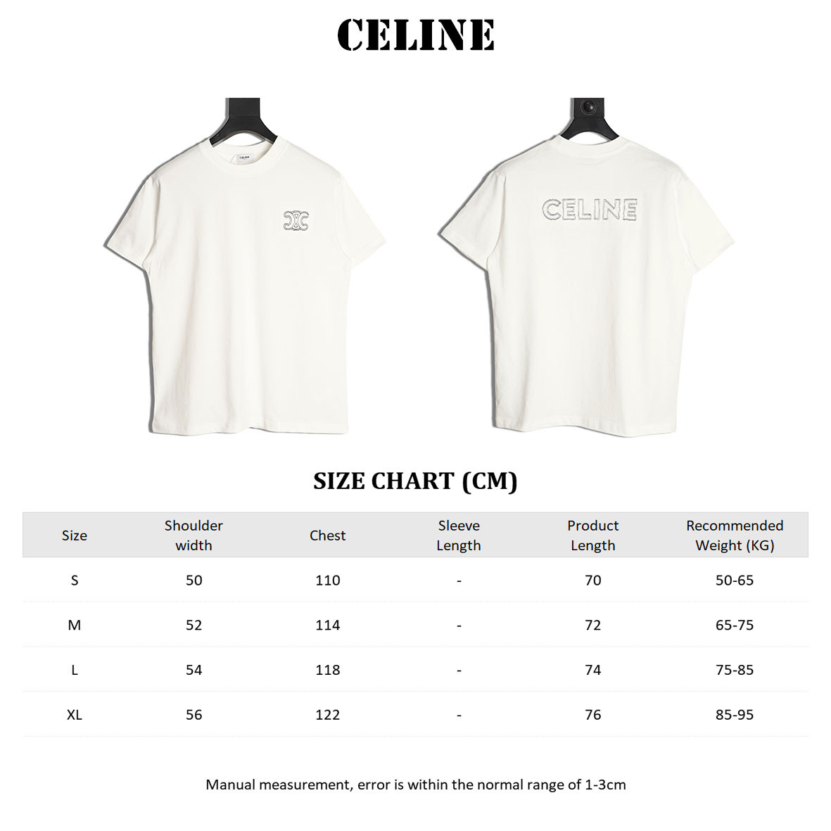 Ce**e 25ss short-sleeved t-shirt