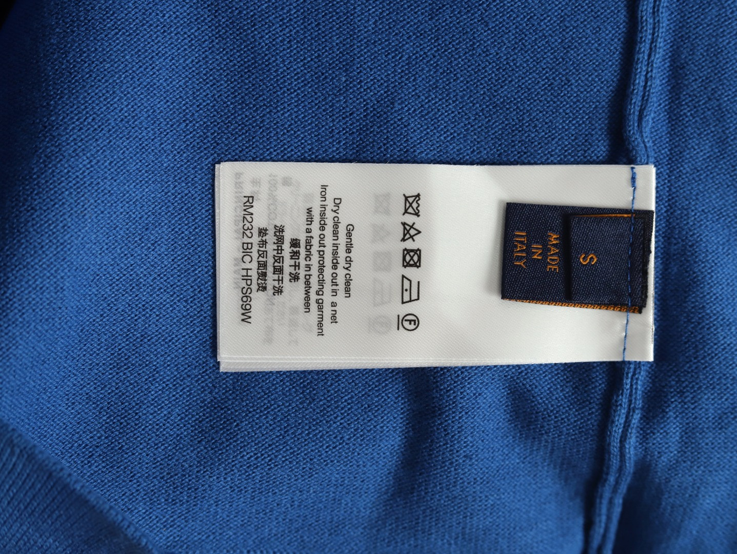 l0*is V*t0n lv 25fw knitting short-sleeved