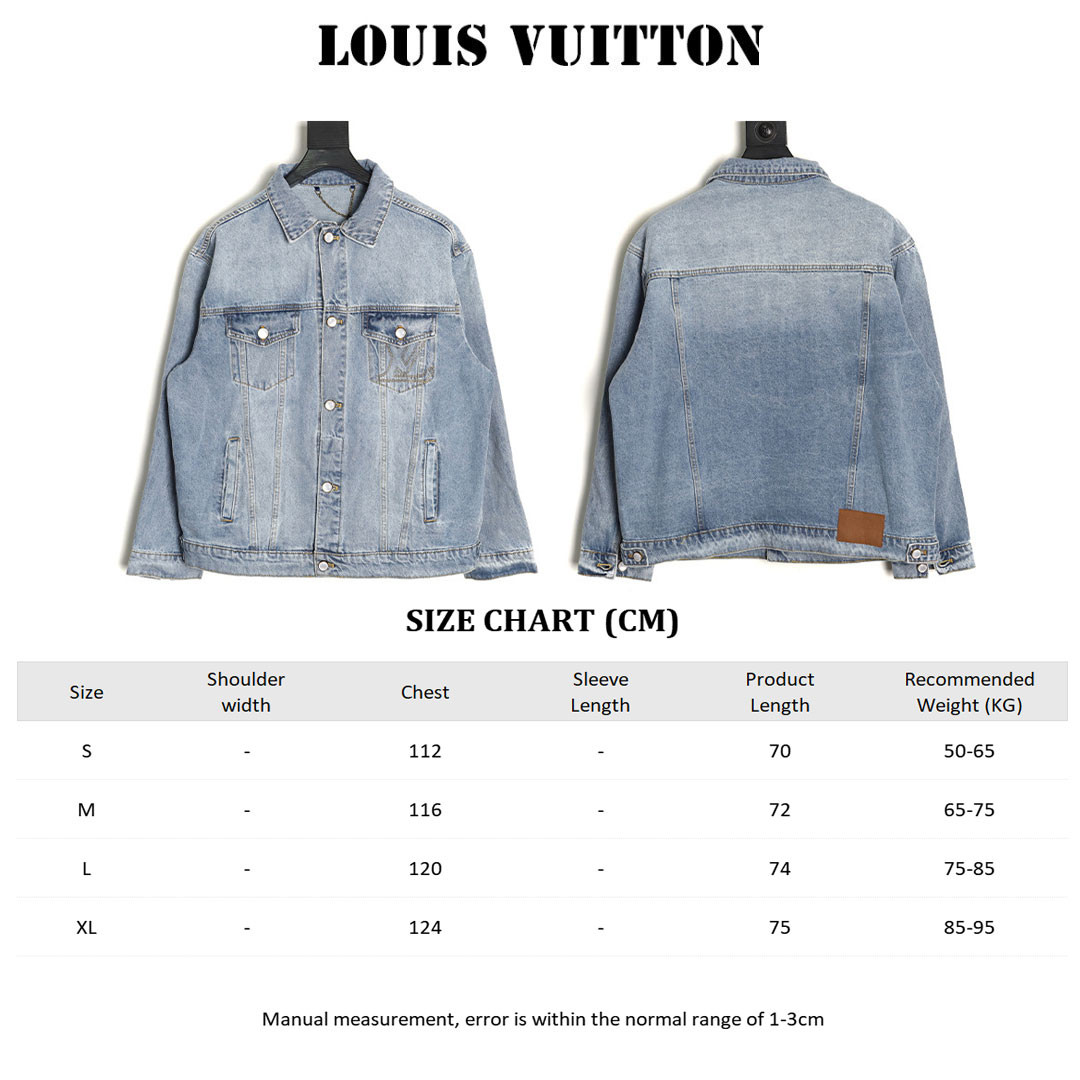 l0*is V*t0n 25fw denim jacket suit