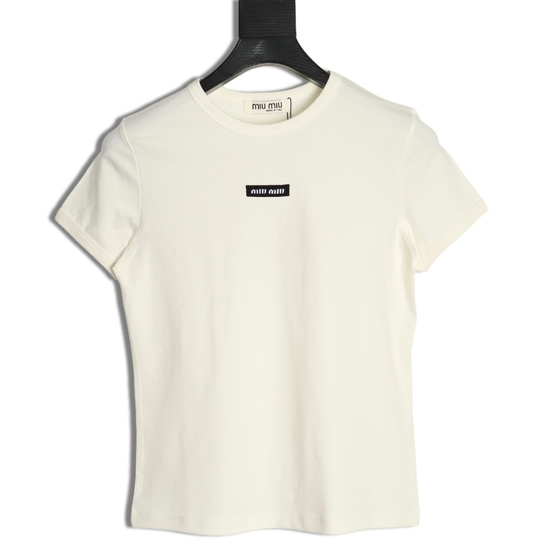 Miu Miu Short-sleeved T-shirt