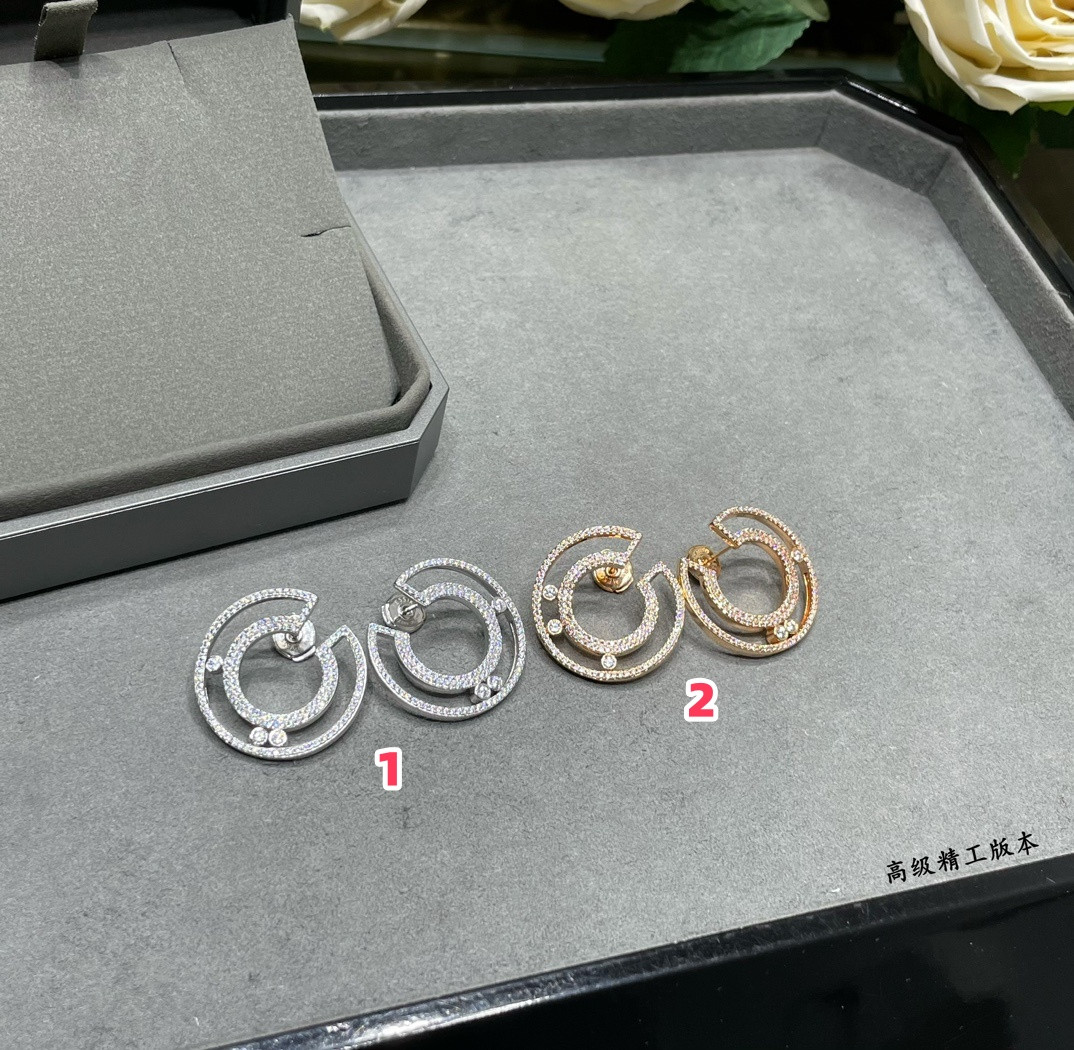 Messika Semi-Hoop Earrings