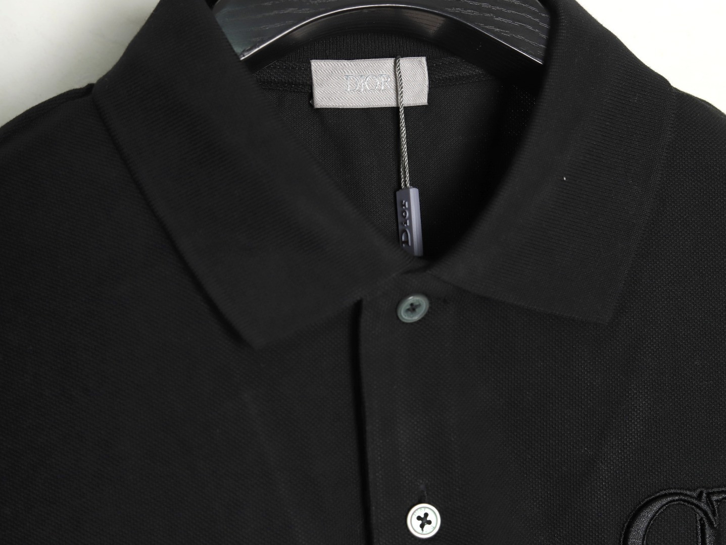 D*or 22ss short-sleeved polo shirt