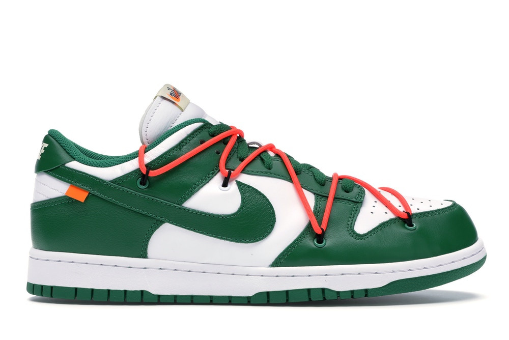 Nike Dunk Low Off -White "PINE GREEN"