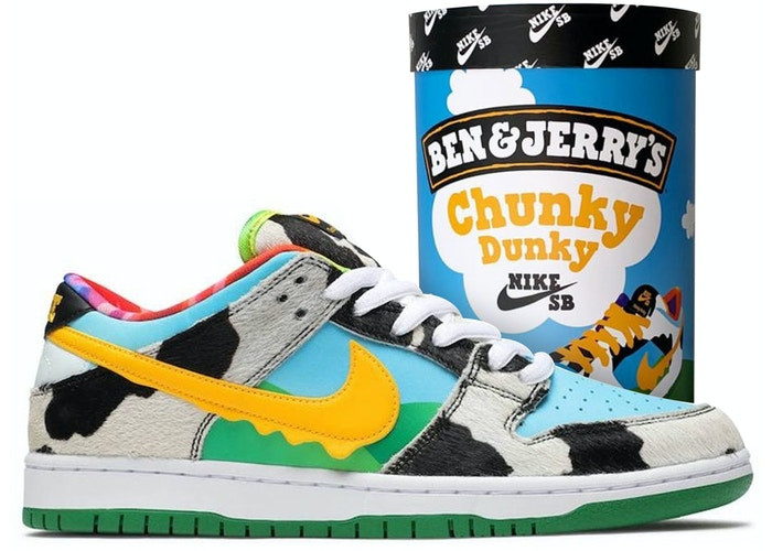 Nike Ben & Jerry's x Dunk Low SB 'Chunky Dunky' （Special Box Edition)