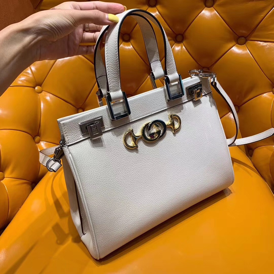 Zumi grainy leather small top handle bag