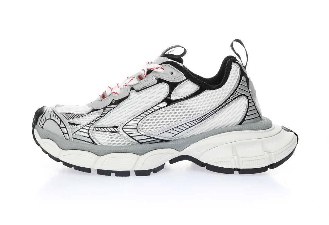 Balenciga 3XL Sneakers in White Grey