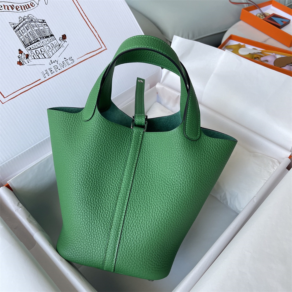H**me5 picotin 18cm bamboo green without original box