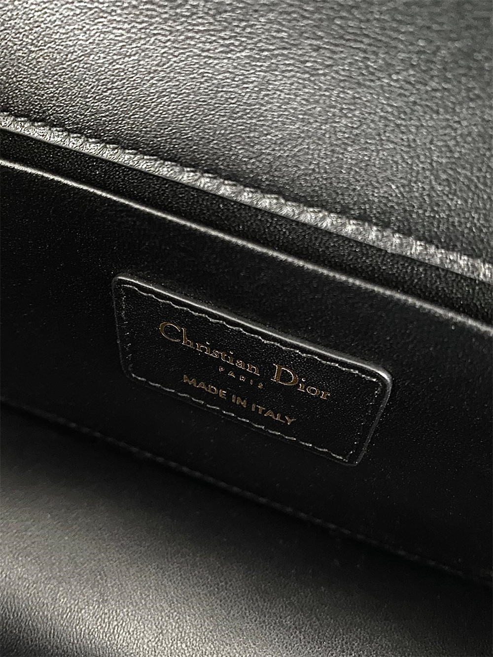 D*or 30 montaigne east-west bag with chain 21 x 12 x 6 cm / 8.5 x 4.5 x 2.5 inches