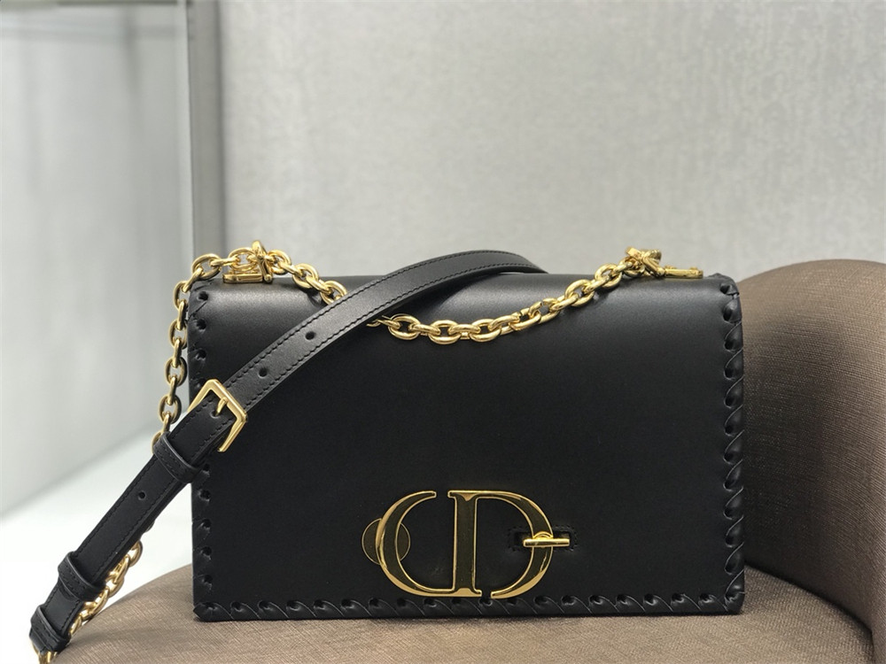 D*or 30 montaigne chain bag black