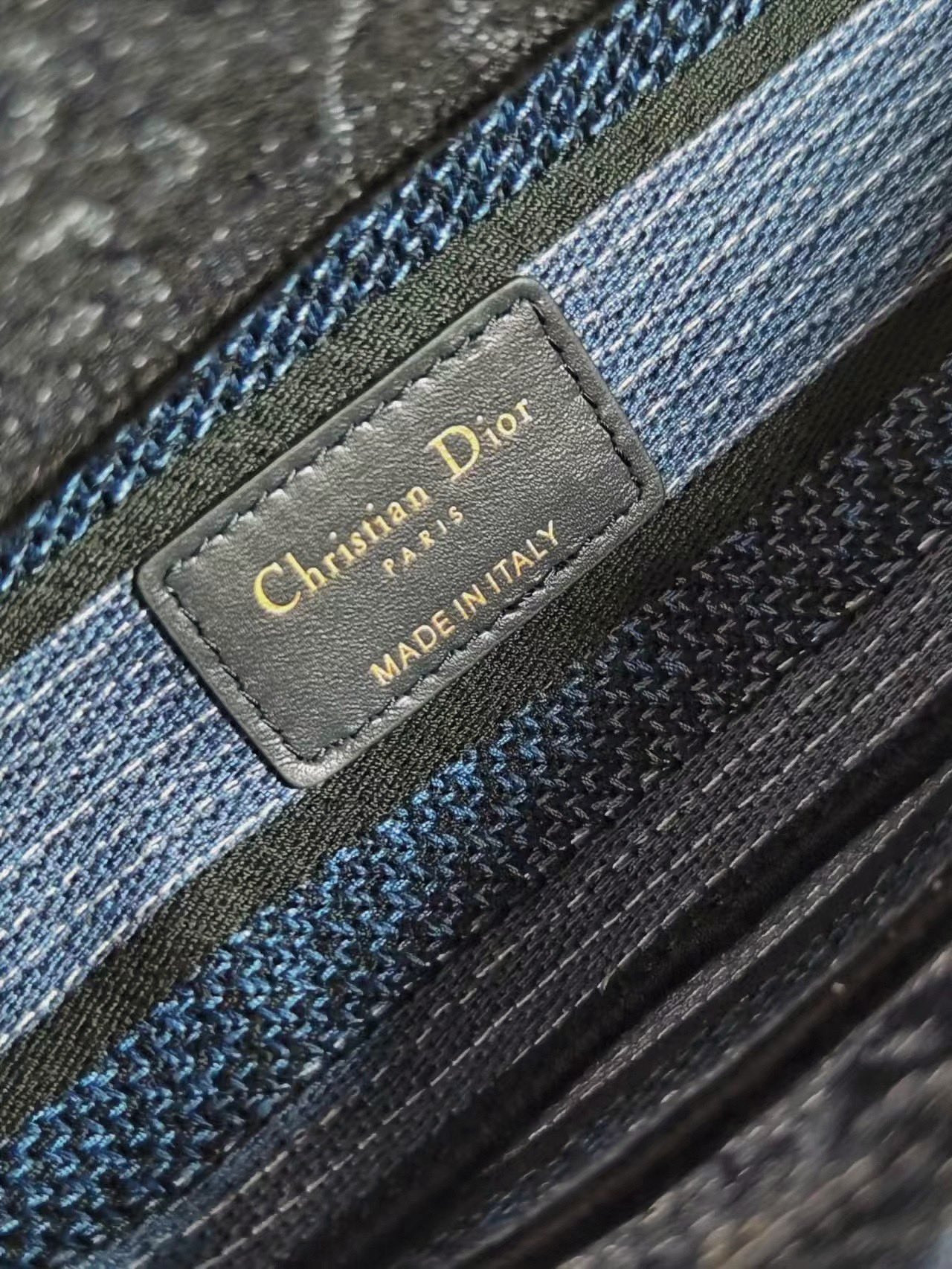 D*or medium lady d-joy bag blue
