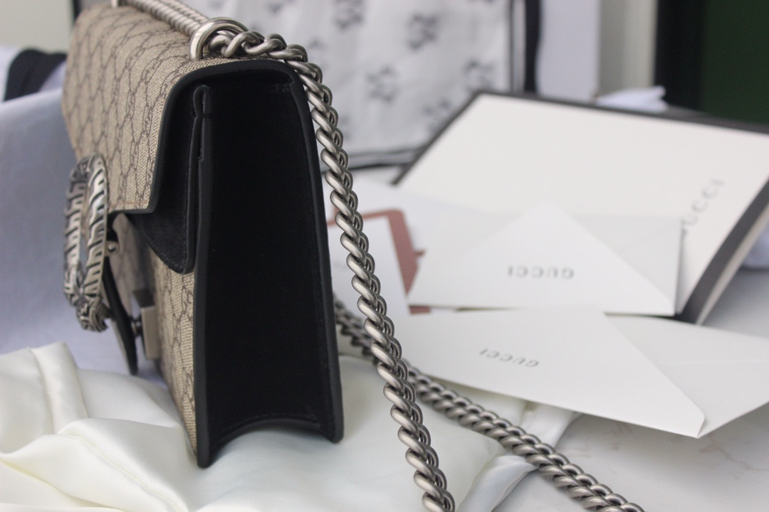 g*u*i dionysus gg S*p*e mini bag 8"wx5"hx2.3"d
