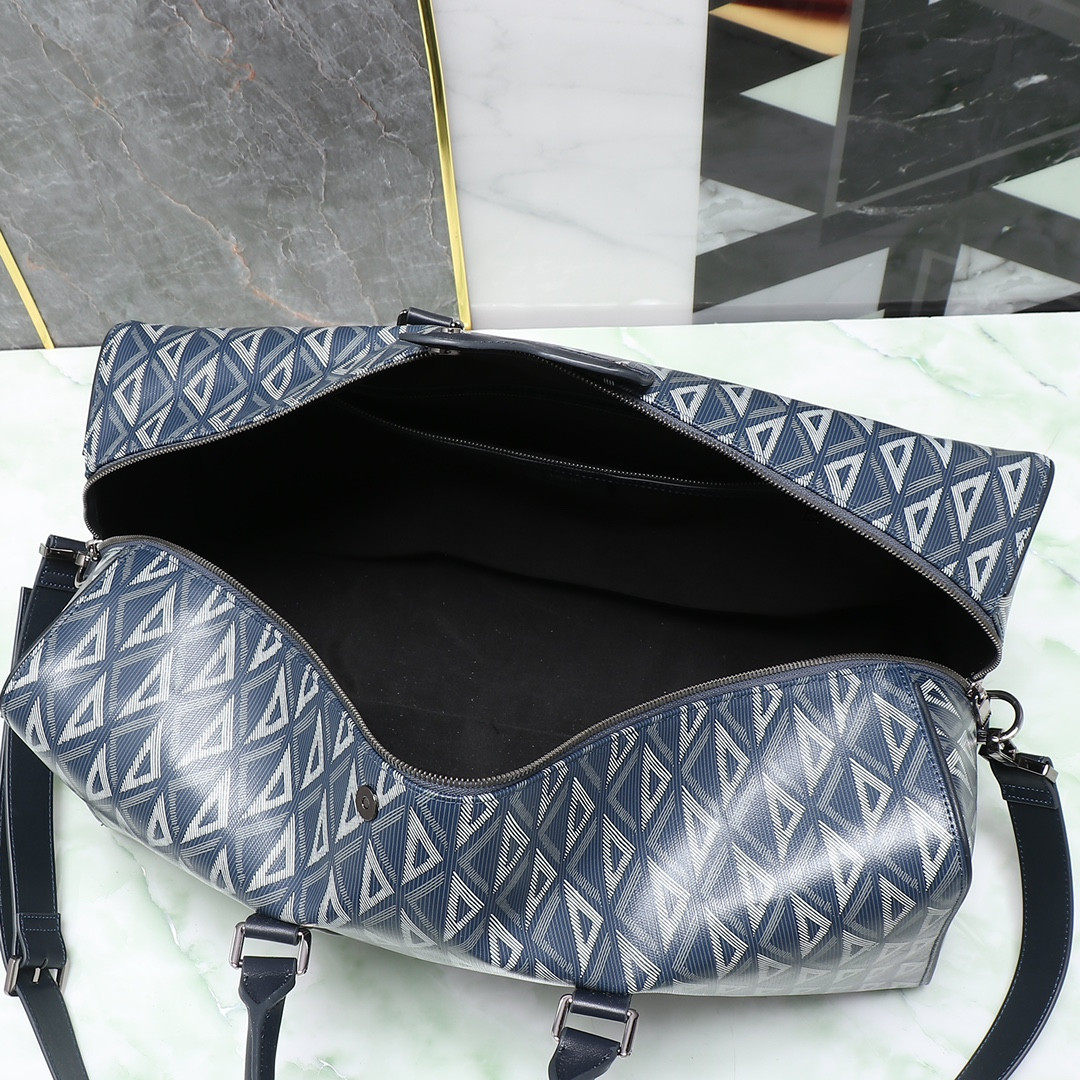 D*or lingot bag blue 50 x 25 x 21.5 cm