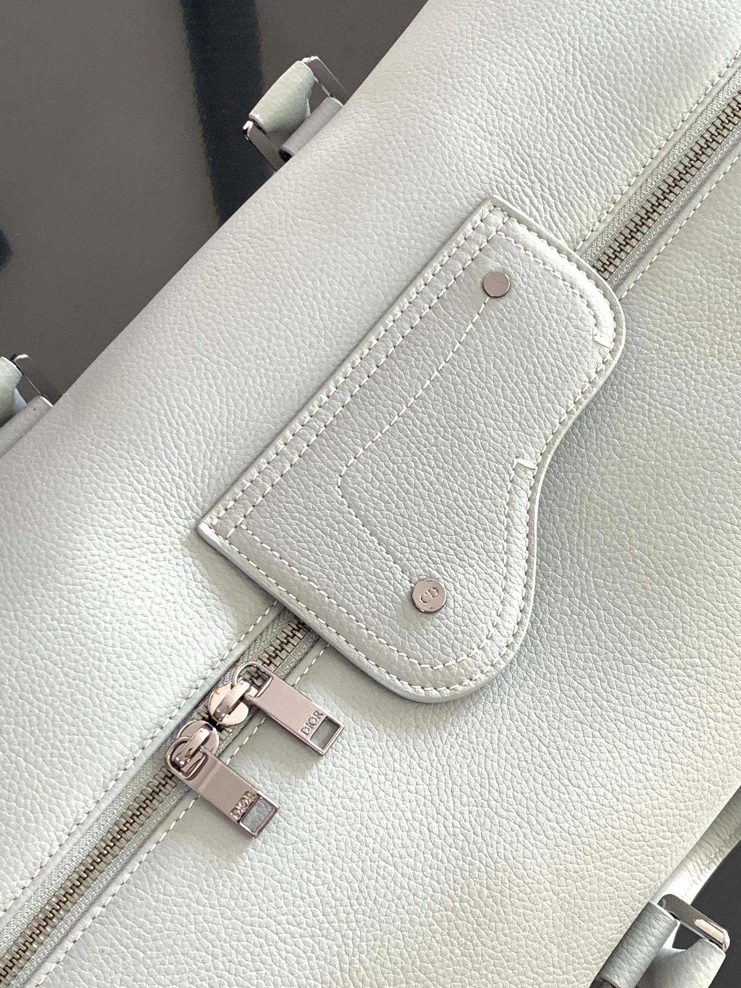 D*or lingot bag all gray 50 x 25 x 21.5 cm