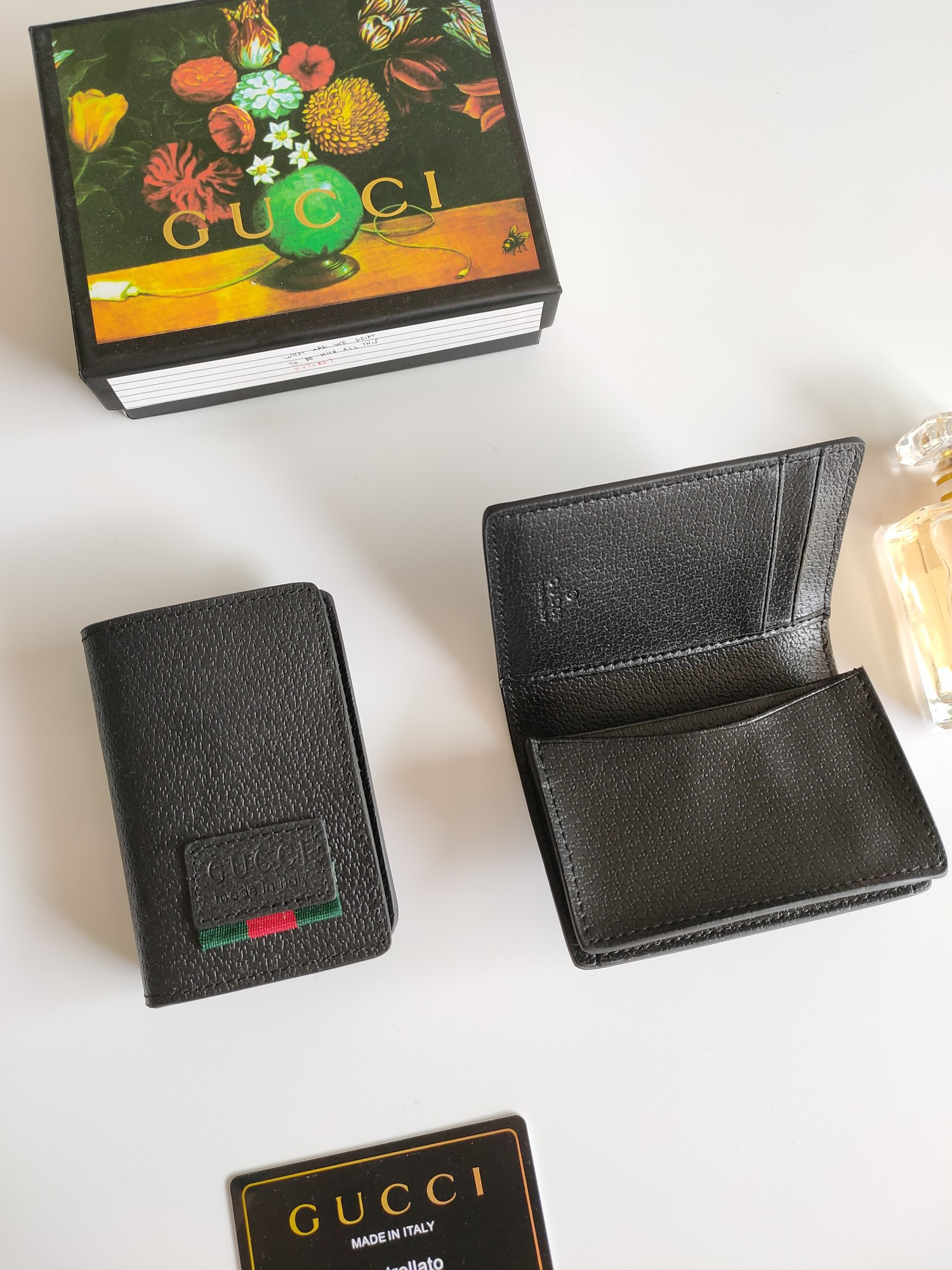 G*u*i gg card case wallet