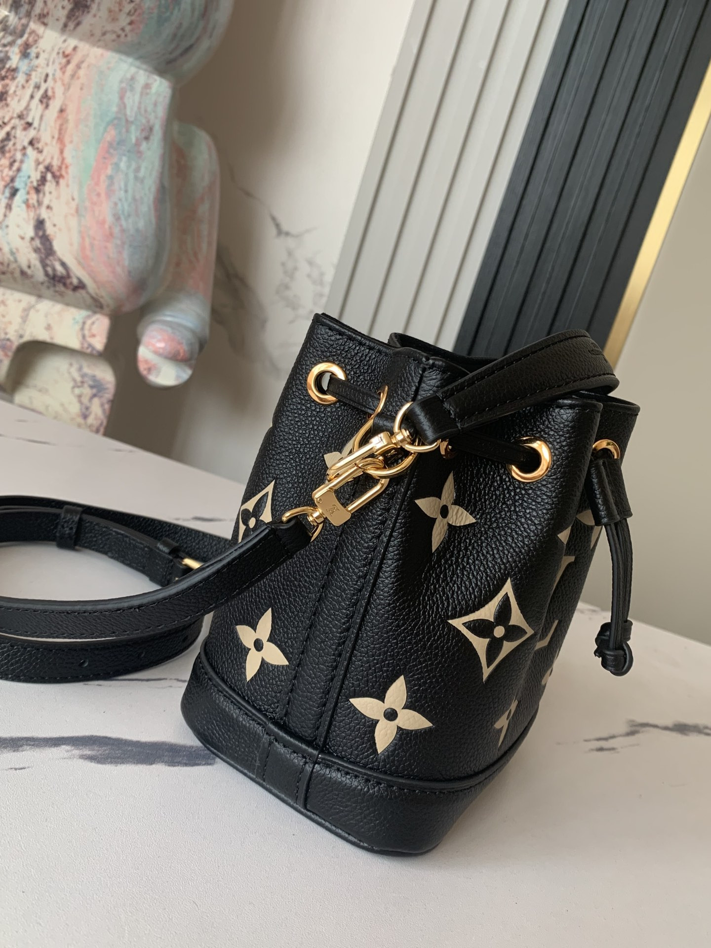 LV M46292 Nano Noé 5.1 x 6.3 x 3.9 inches