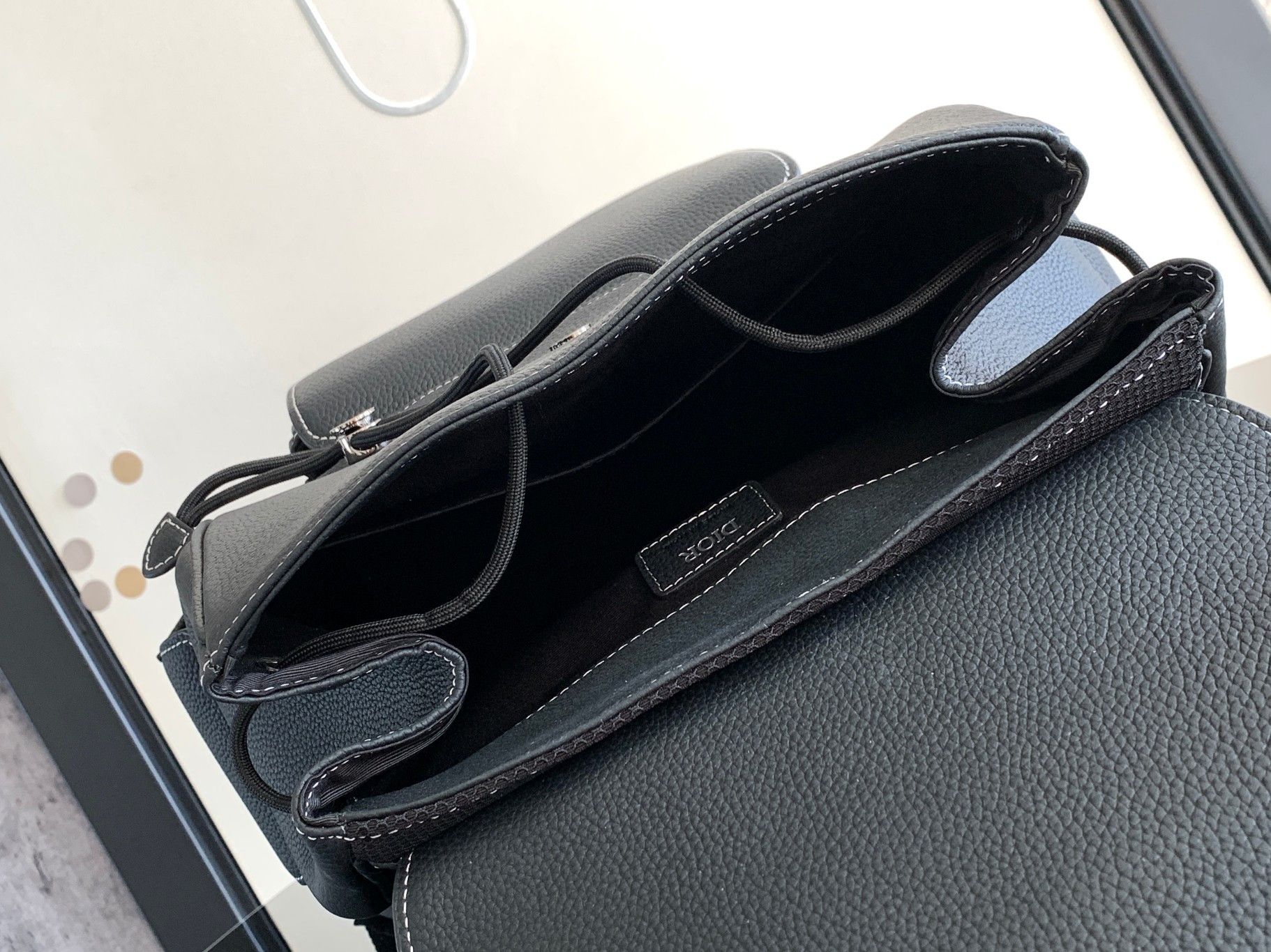 D*or saddle backpack 10.5 x 16 x 5.5 inches