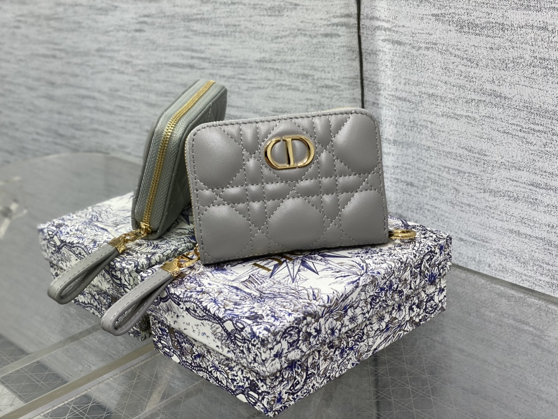 lady D*or voyageur small coin purse card holder