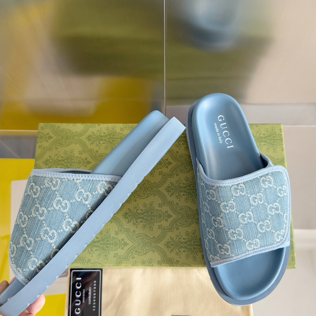 ua G*u*i gg slide sandal