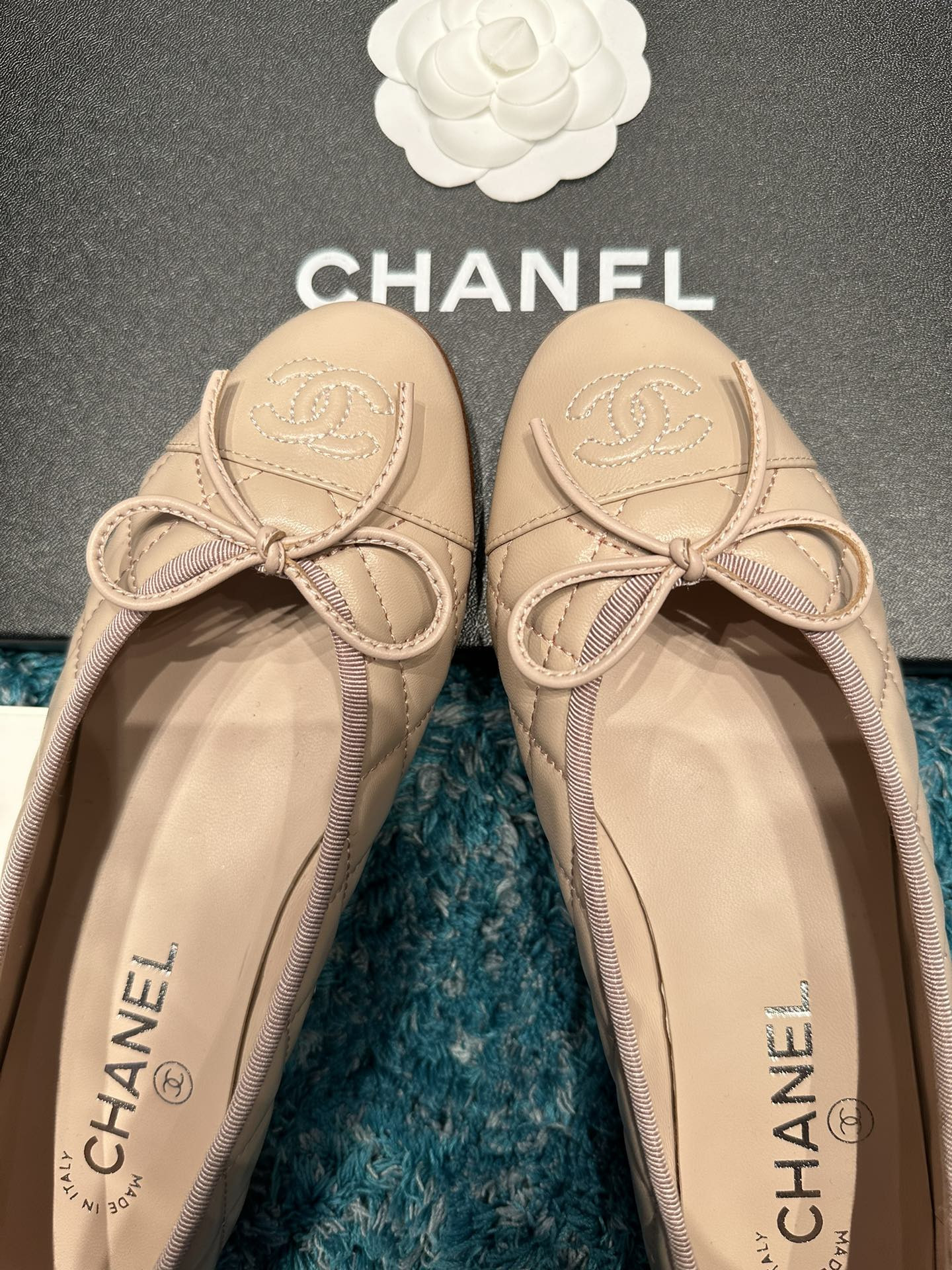 ua Ch*el ballet flats