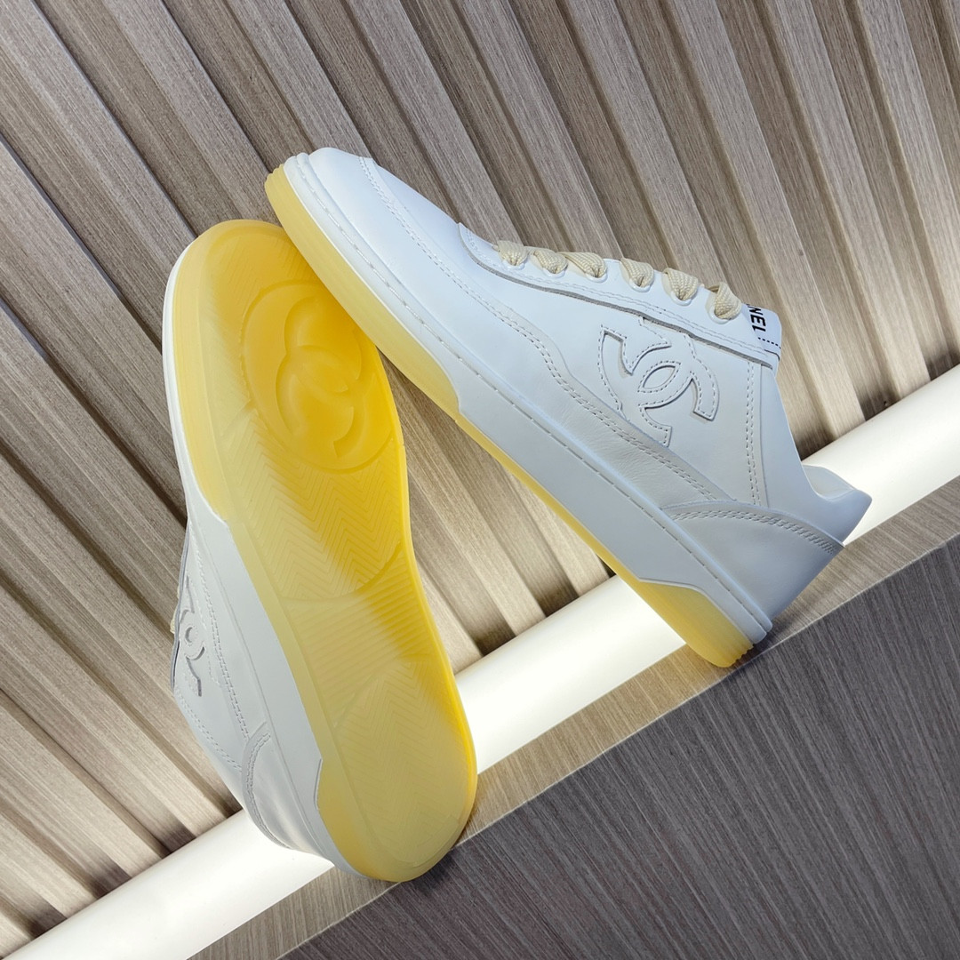 ua Ch*el sneakers calfskin