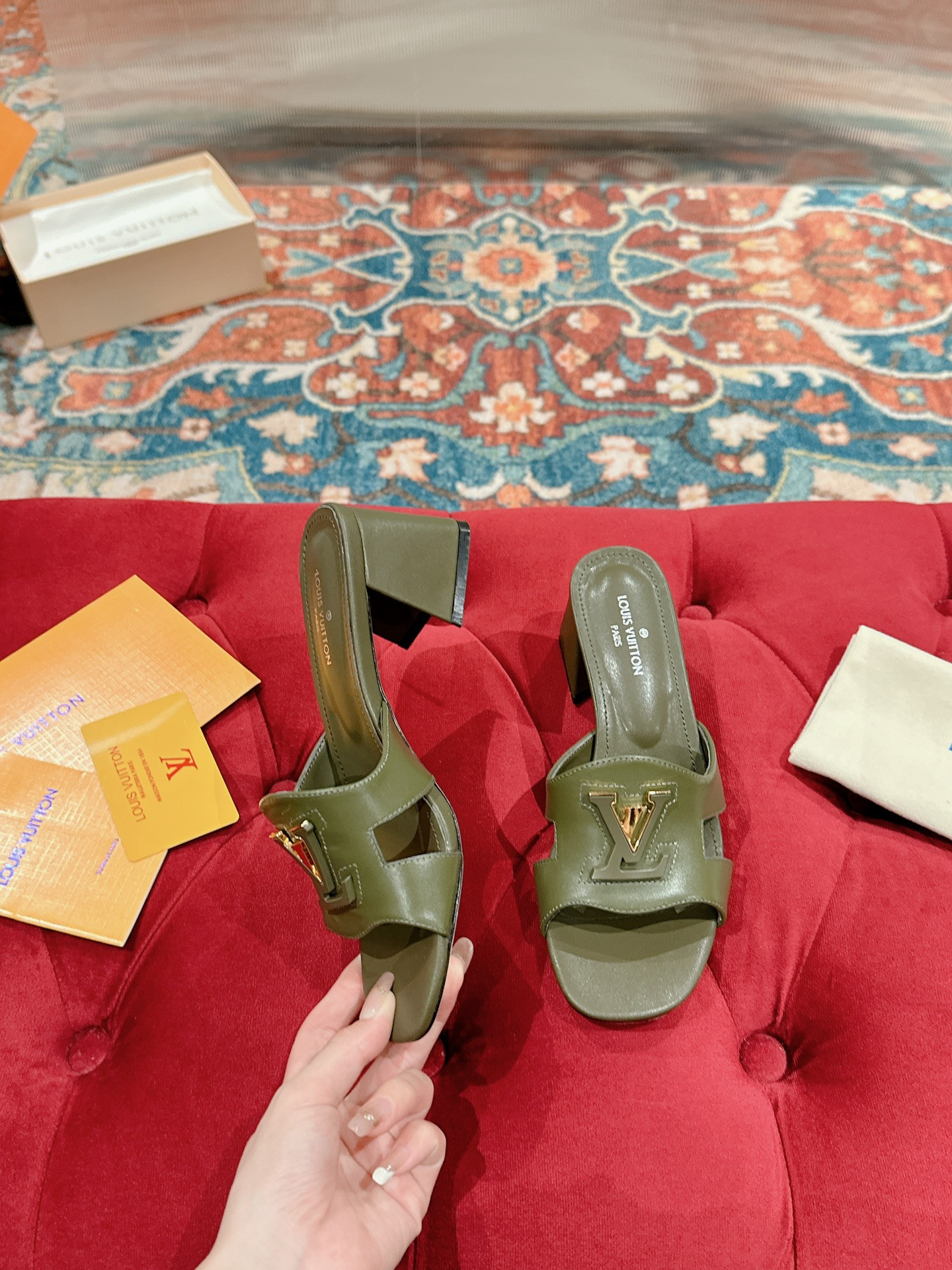 UA LV Heeled Mule