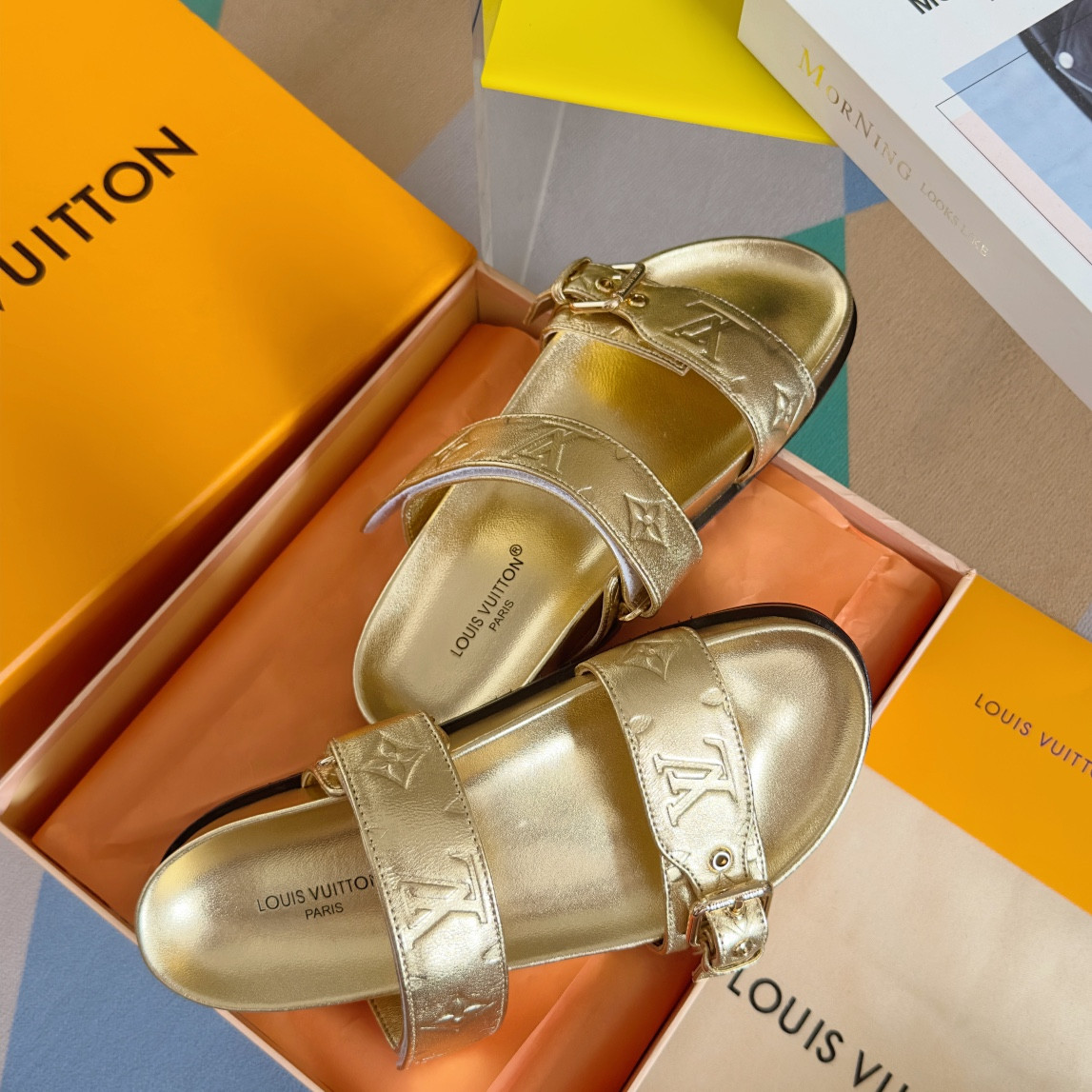 LV Bom Dia Flat Comfort Mule