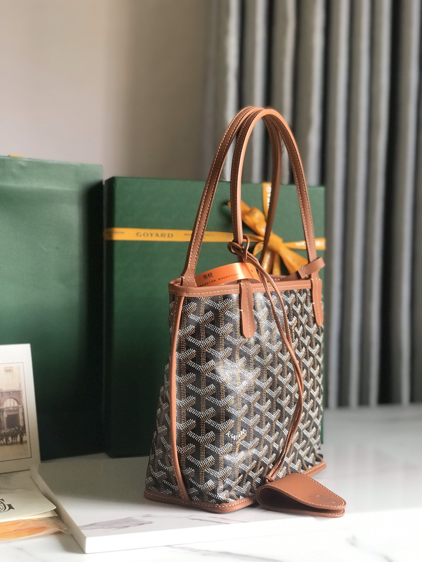 Go*ard anjou mini bag 20 cm x 10 cm x 20 cm