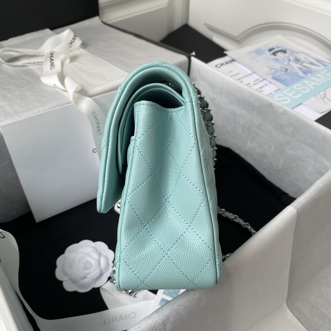 Ch*el classic flap bag 15.5×25.5×6.5cm