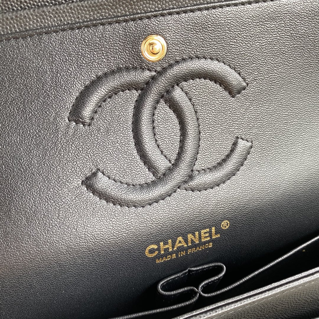 Ch*el classic flap bag 15.5×25.5×6.5cm