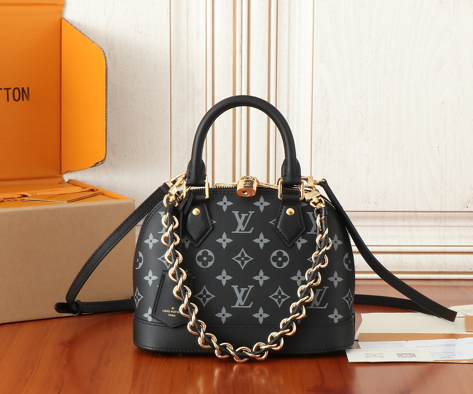 LV Monogram Ink Alma BB M12289 23.5x17.5x11.5CM