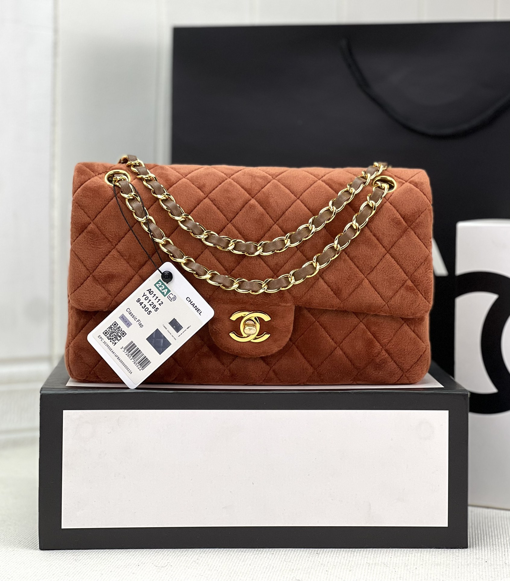 Ch*el classic flap bag 25cm