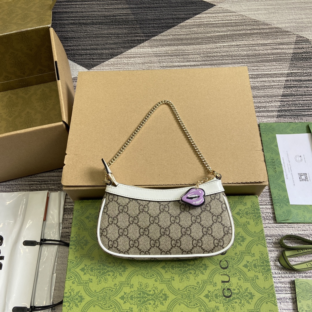 G*u*i x hattie stewart bag 10 x 19 x 3 cm