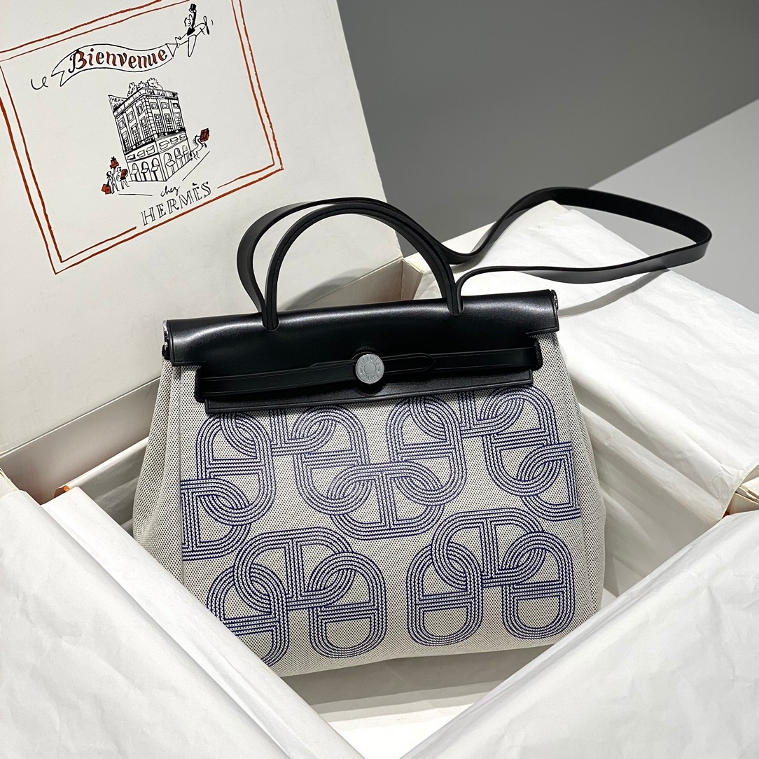 H**mes herbag 25x31x10cm