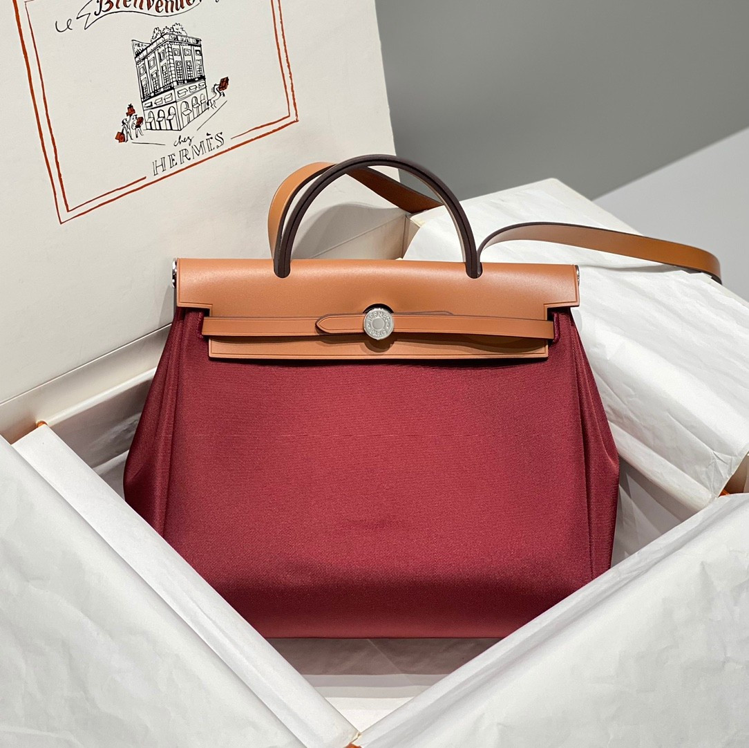 H**mes herbag 25x31x10cm