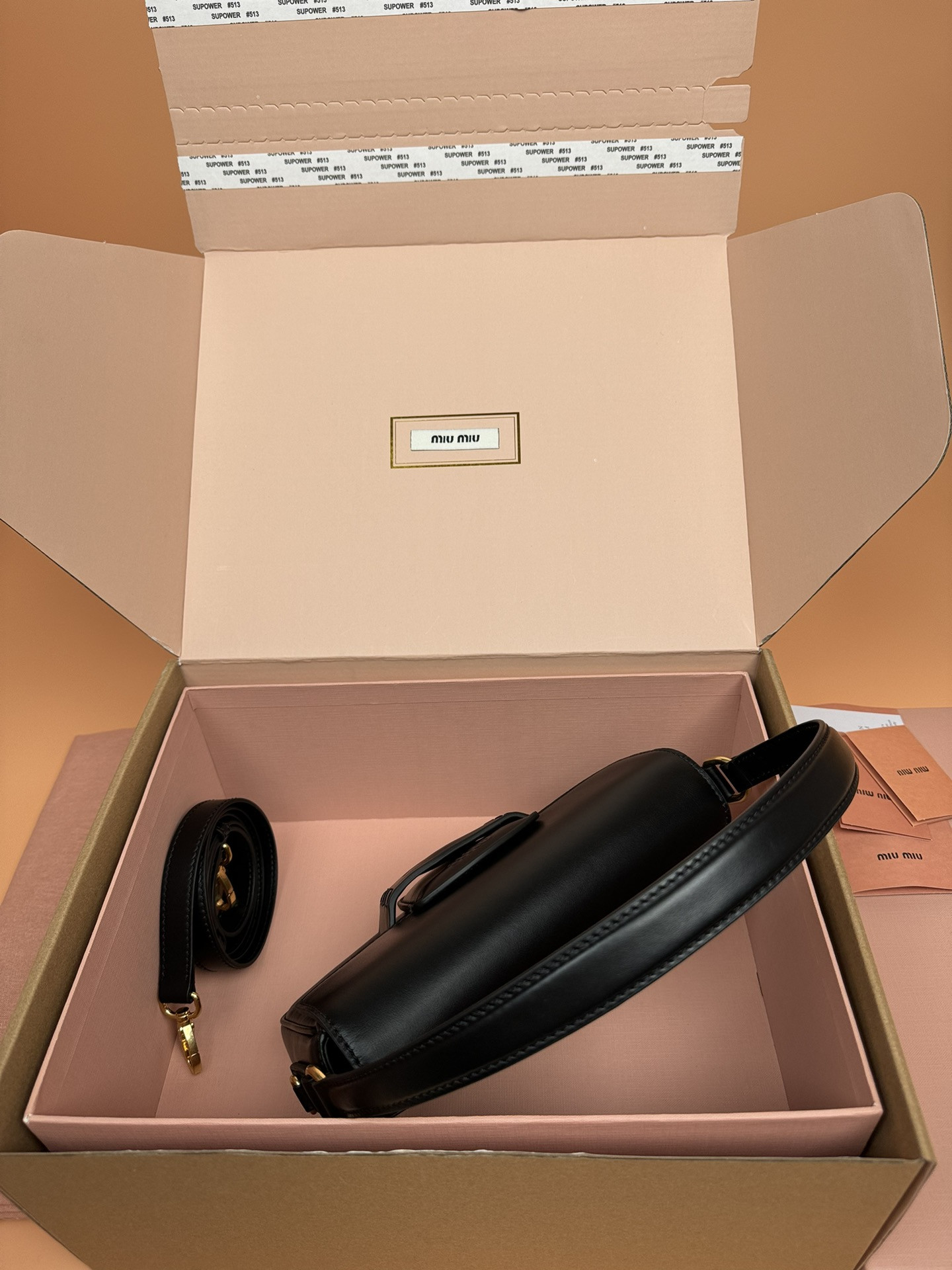 Miu Miu Penny Leather Bag 23×13.5×5cm