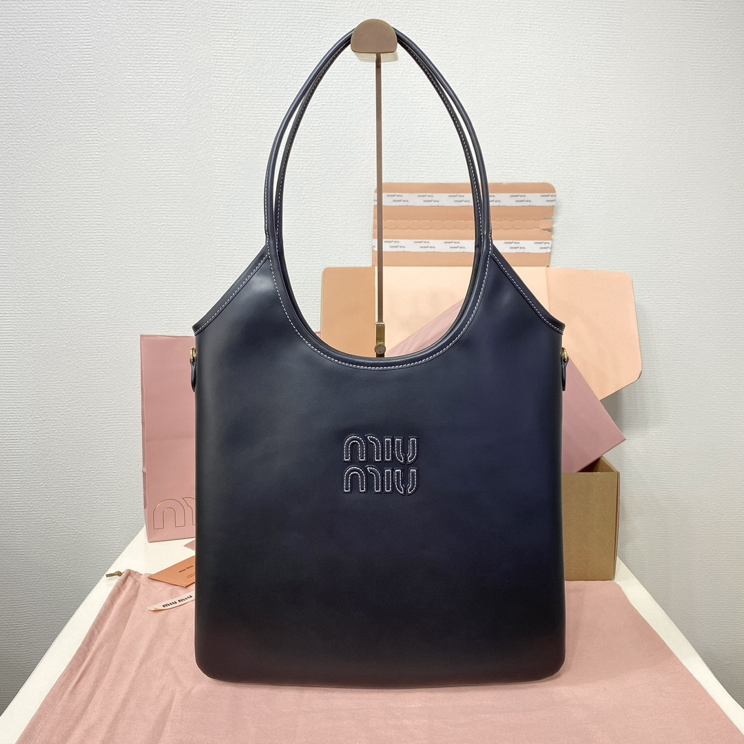 Miu Miu IVY leather bag 40x35cm