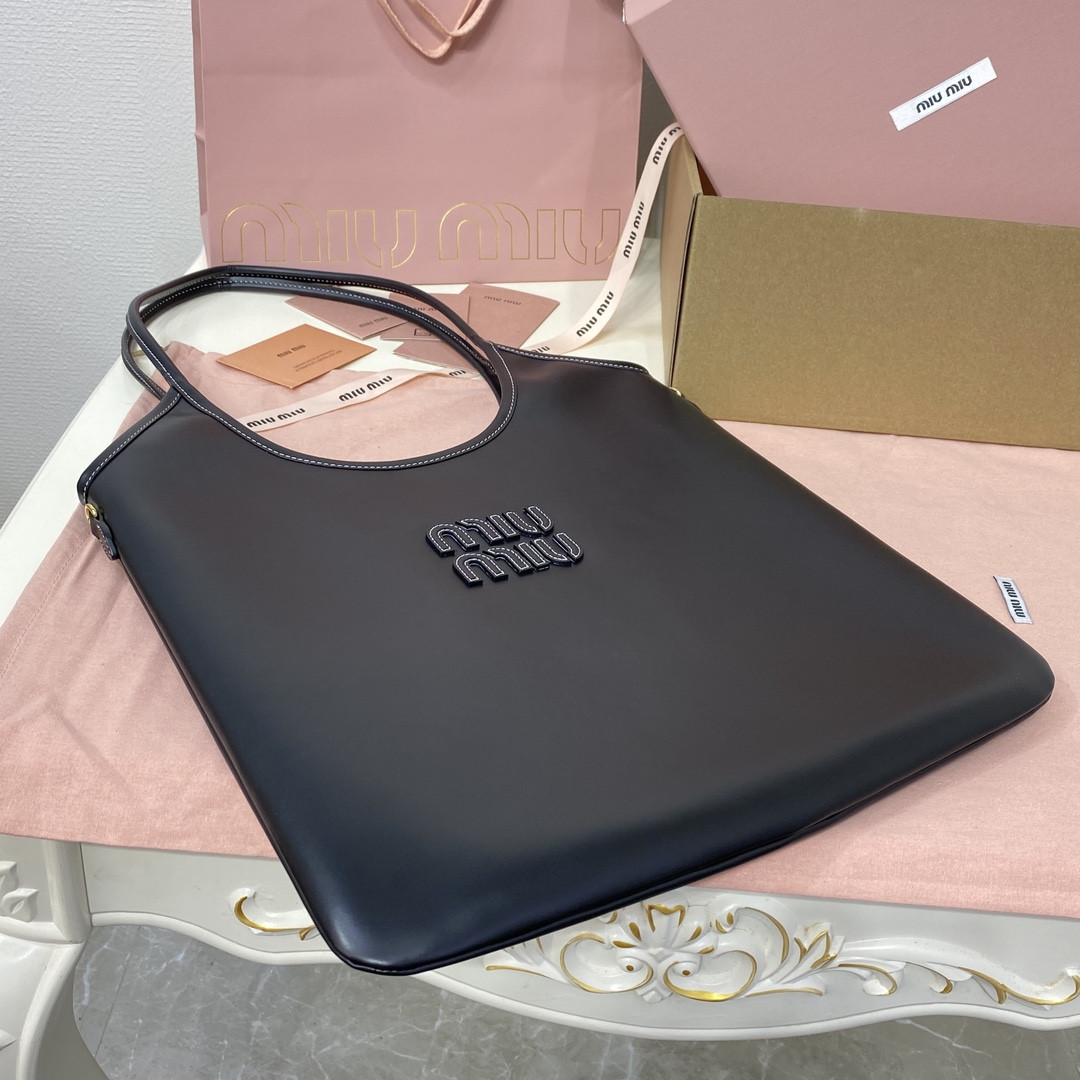 Miu Miu IVY leather bag 40x35cm