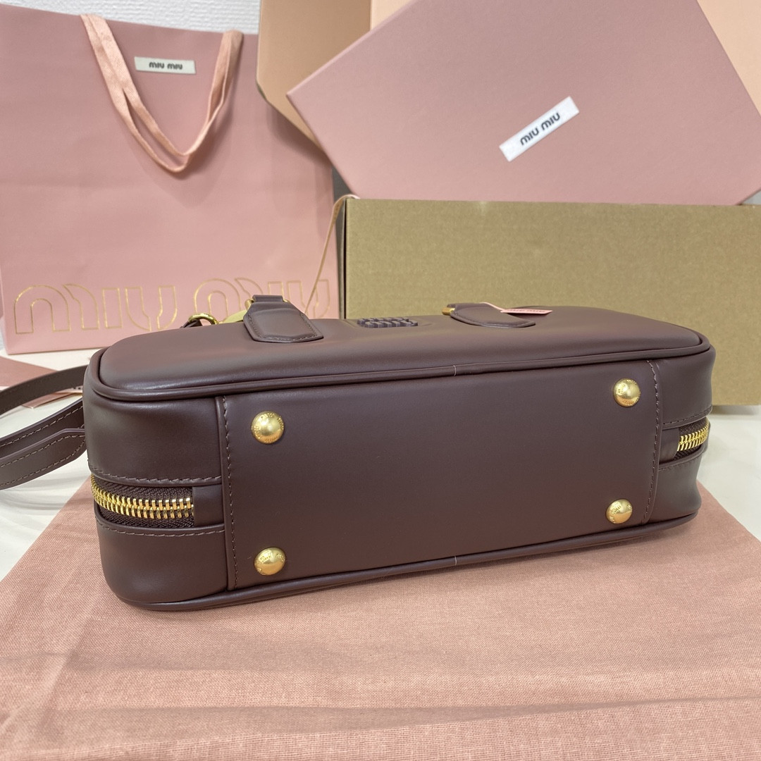 Miu Miu Arcadie leather bag 12x27x9cm