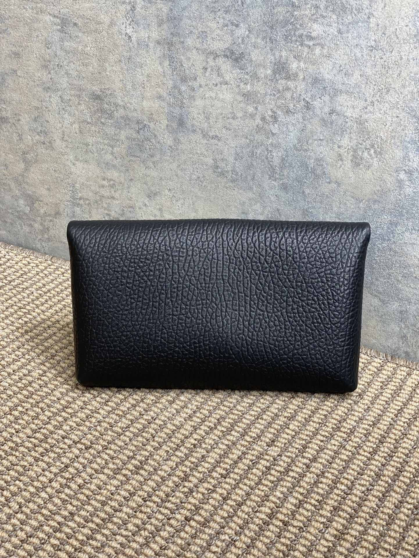 Y*L cassandre large envelope pouch in lambskin 29.5x18x4.5cm