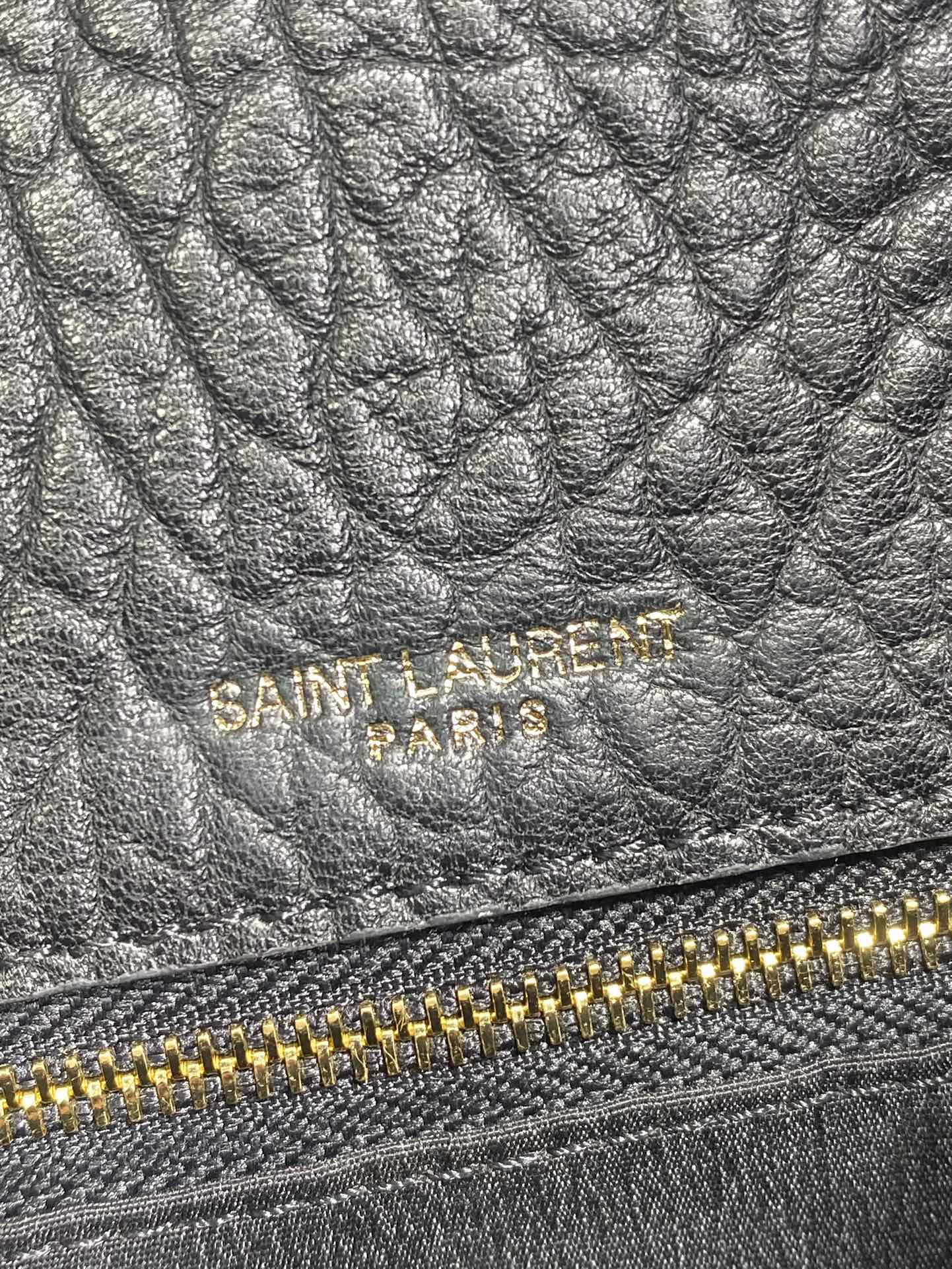 Y*L cassandre large envelope pouch in lambskin 29.5x18x4.5cm