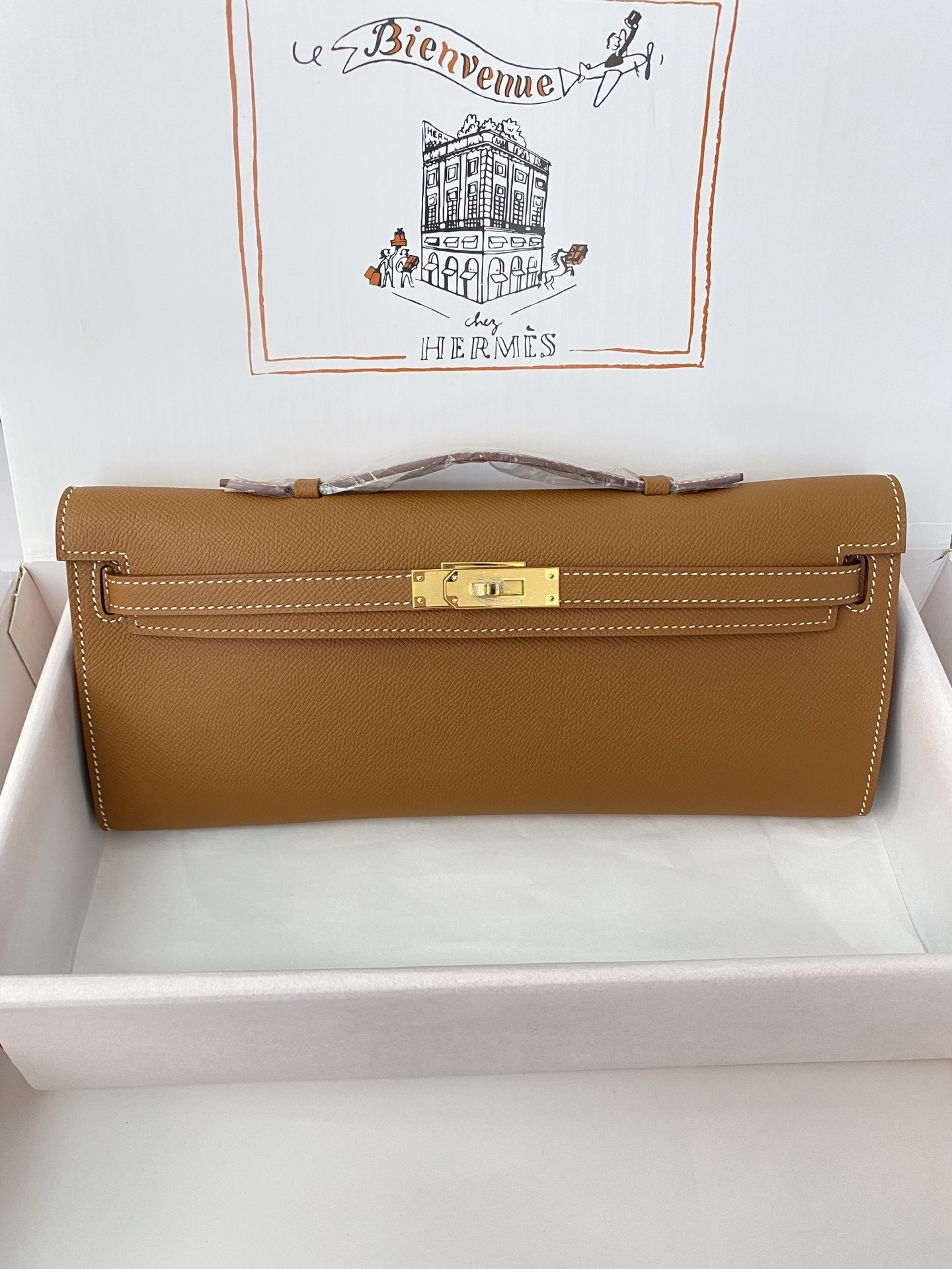 H**mes kelly cut 31cm epsom leather